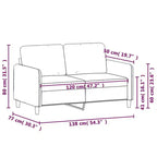 vidaXL Fauteuil canapé Fauteuil individuel rembourré pour salon Tissu - Noir 47,2