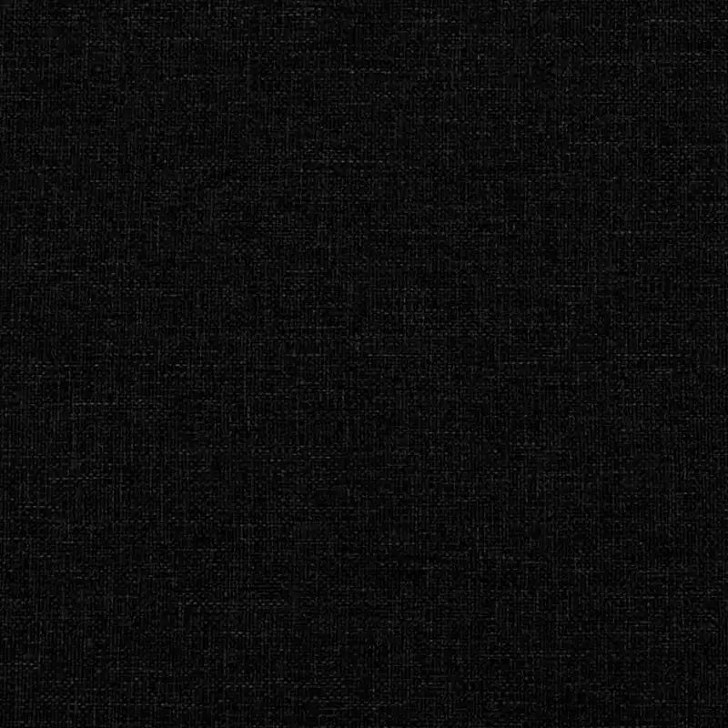 vidaXL Fauteuil canapé Fauteuil individuel rembourré pour salon Tissu - Noir 47,2