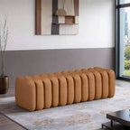 Meridian Furniture, Banc Atticus en similicuir