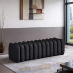 Meridian Furniture, Banc Atticus en similicuir