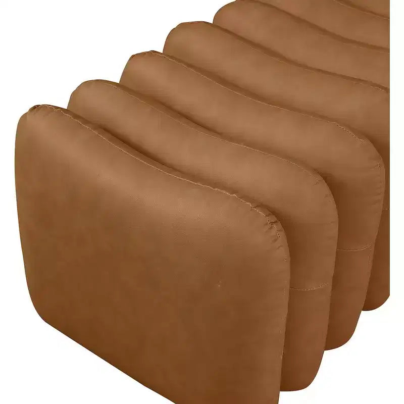 Meridian Furniture, Banc Atticus en similicuir
