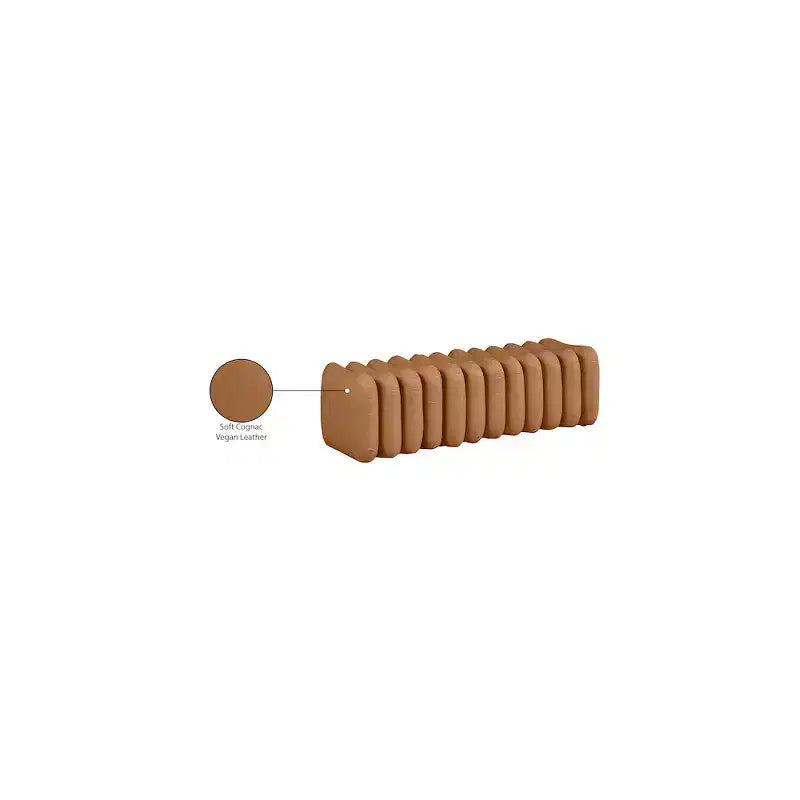 Meridian Furniture, Banc Atticus en similicuir