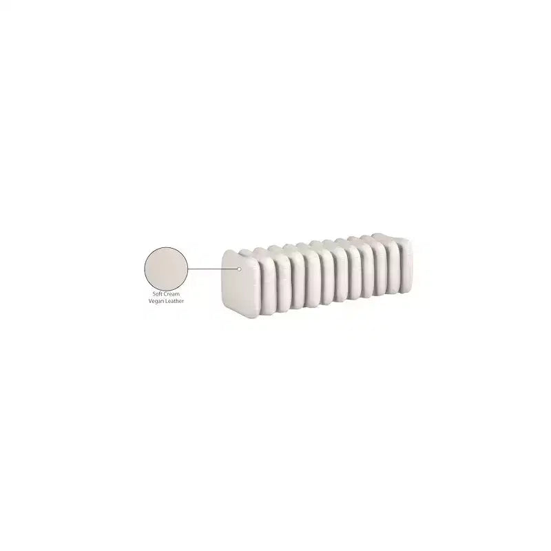 Meridian Furniture, Banc Atticus en similicuir