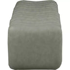 Meridian Furniture, Banc Atticus en similicuir
