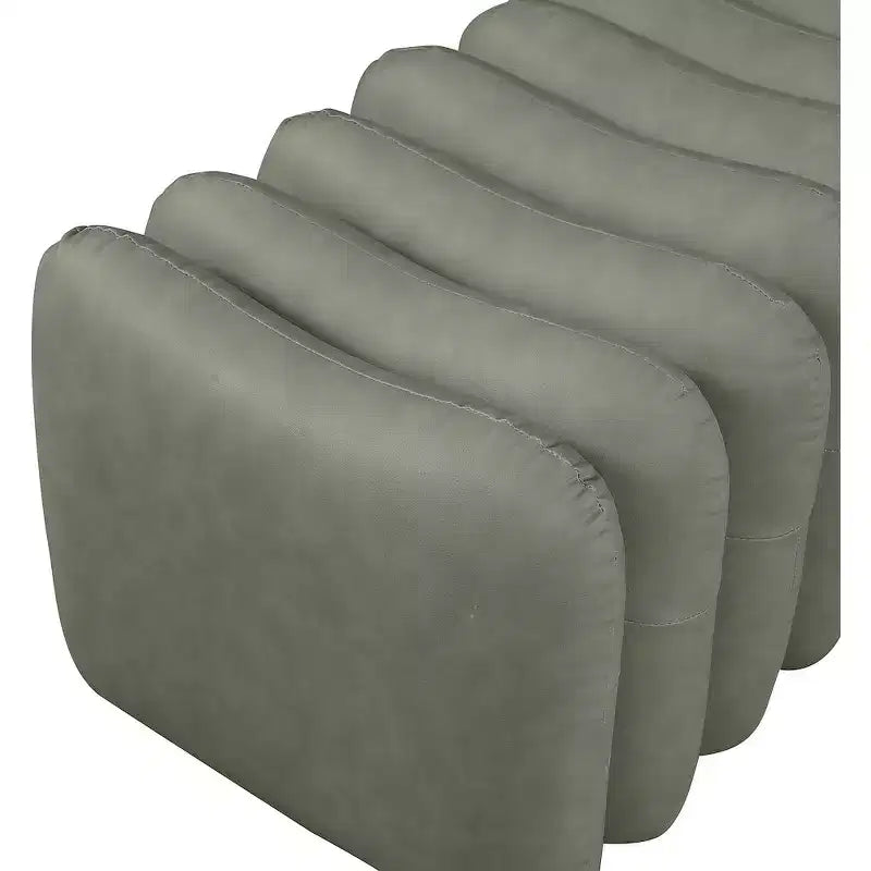Meridian Furniture, Banc Atticus en similicuir