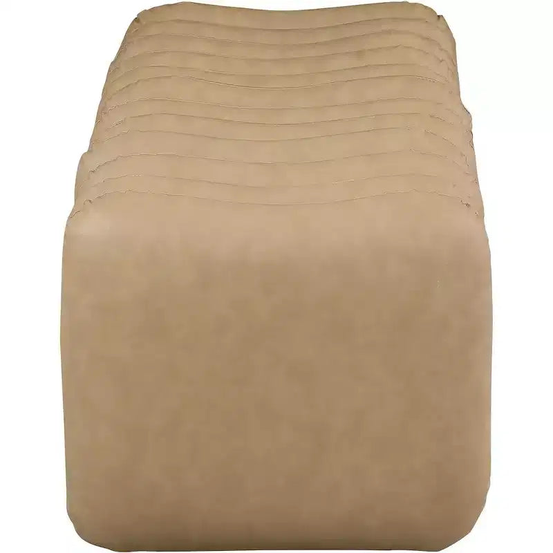 Meridian Furniture, Banc Atticus en similicuir