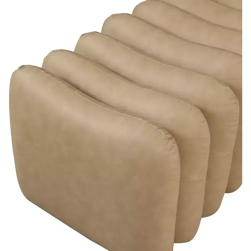 Meridian Furniture, Banc Atticus en similicuir