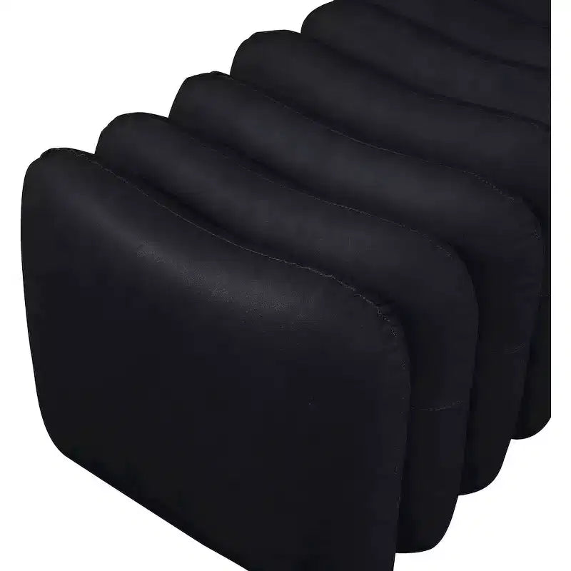 Meridian Furniture, Banc Atticus en similicuir