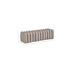 Meridian Furniture, Banc Atticus en similicuir