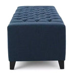 GDFStudio Alta Pouf de rangement capitonné contemporain