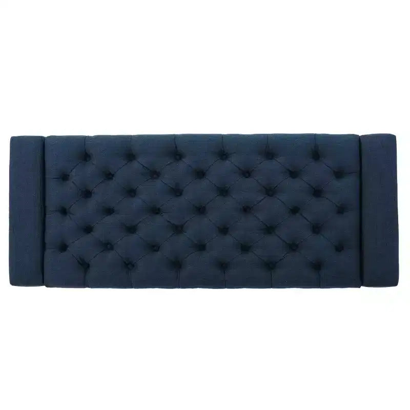 GDFStudio Alta Pouf de rangement capitonné contemporain