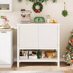 Console, table d'appoint étroite avec rangement à 2 portes – Table d'entrée/de couloir pour salon, bureau, canapé