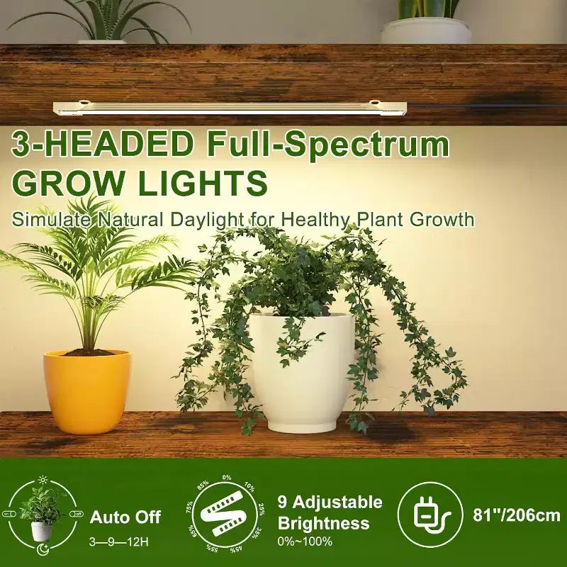 Support à plantes, étagère métallique à 7 niveaux pour intérieur avec lumières de croissance - Étagère de présentation multi-niveaux pour plantes, décoration, salon