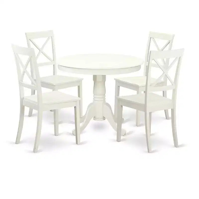 Ensemble Salle à Manger Cuisine - Table de Cuisine et 4 Chaises pour Salle à Manger