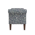 HL Home Furnishings, Pouf de rangement à accoudoirs arrondis