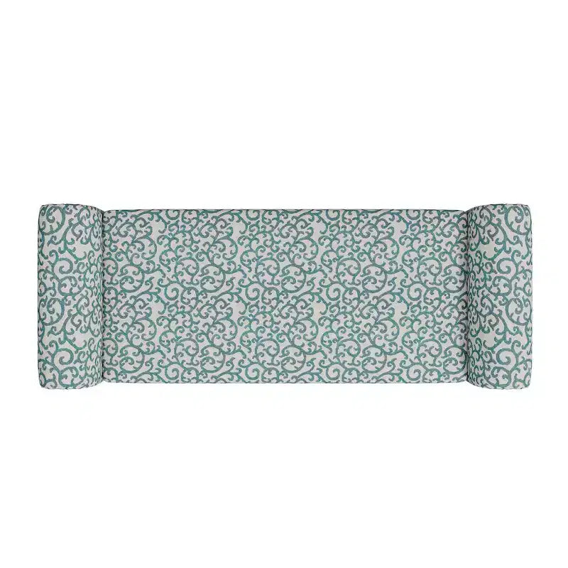 HL Home Furnishings, Pouf de rangement à accoudoirs arrondis
