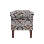 HL Home Furnishings, Pouf de rangement à accoudoirs arrondis