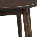 Table d'appoint ronde en bois GDFStudio Murdock de style milieu de siècle