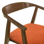 Armen Living, Chaise de salle à manger en bois Santana - Lot de 2