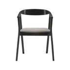 Armen Living, Chaise de salle à manger en bois Santana - Lot de 2