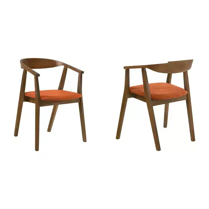 Armen Living,Santana Wood Dining Chair - Set of 2