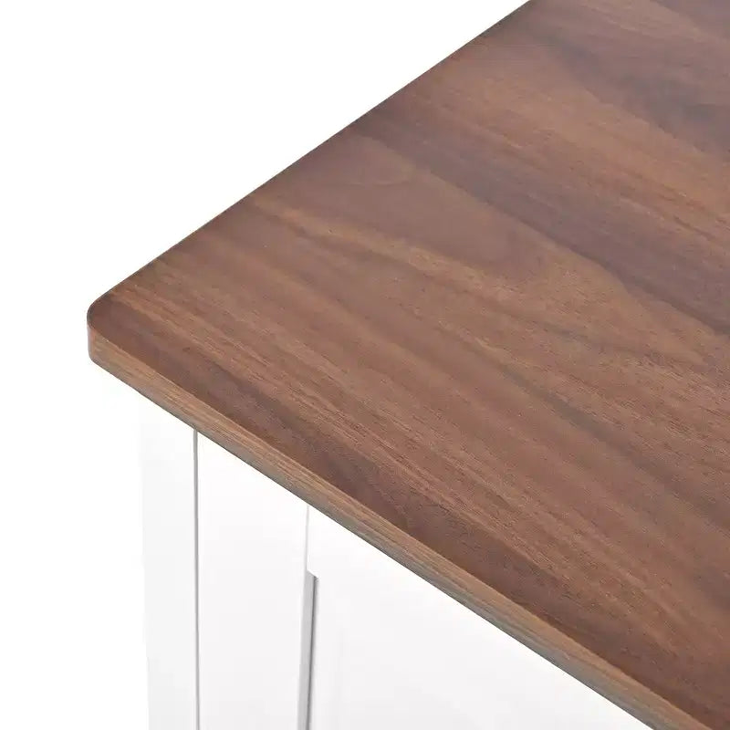 MAYEERTY Armoire de Rangement Moderne avec 4 Tiroirs Haute en Bois pour Salon Couloir Blanc Crème