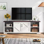 Meuble TV EROMMY 70 en bois avec étagères réglables