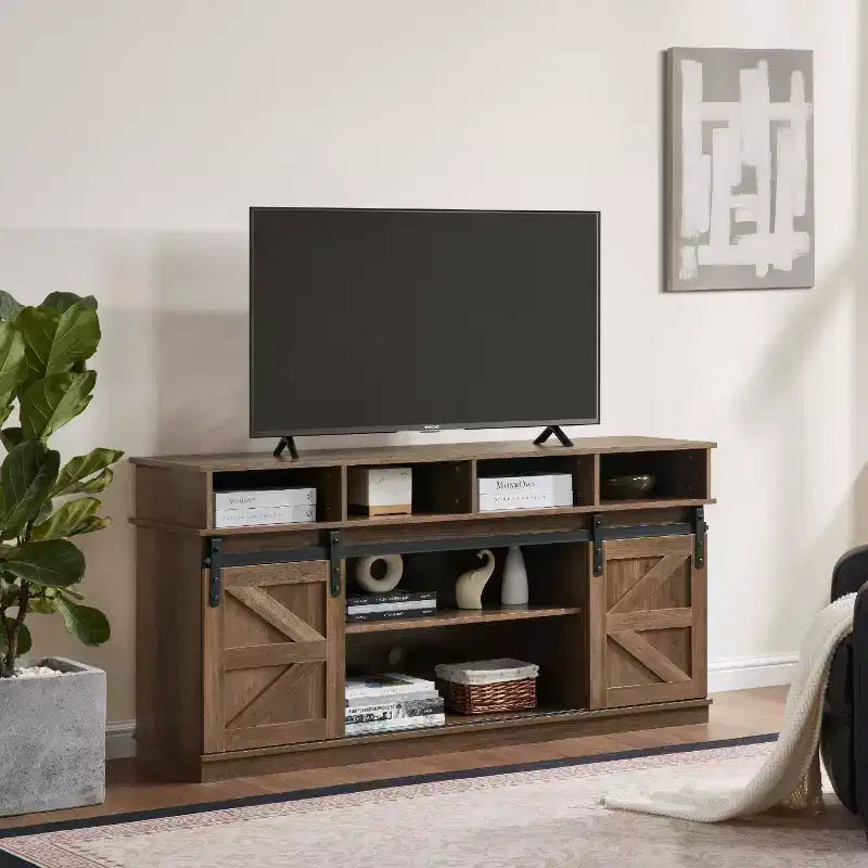 Meuble TV de ferme moderne 58