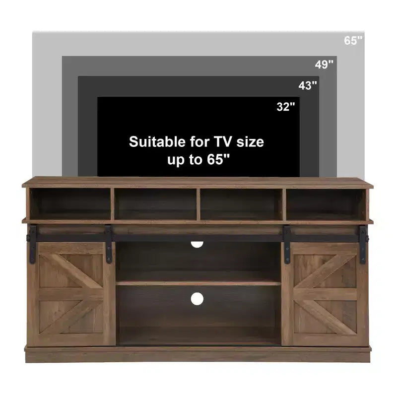 Meuble TV de ferme moderne 58