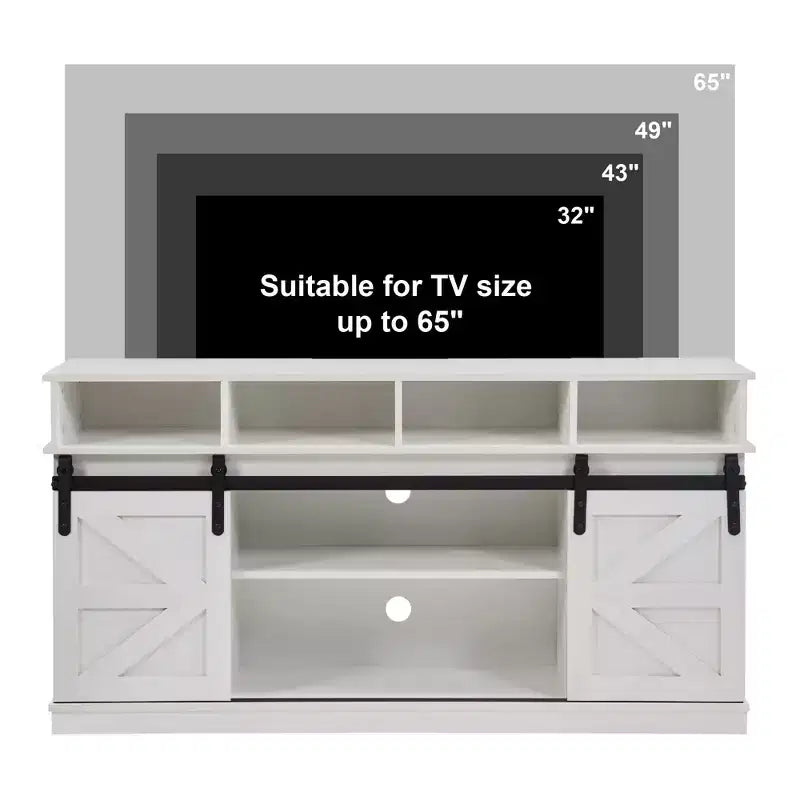 Meuble TV de ferme moderne 58