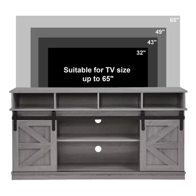 Meuble TV de ferme moderne 58