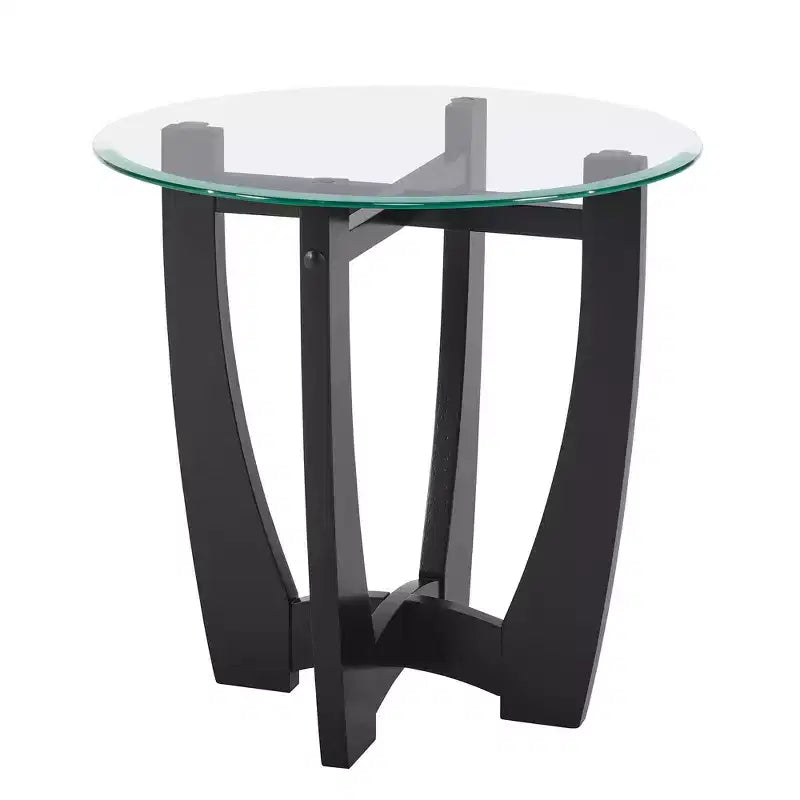 Table basse ovale Table d'appoint ronde Table basse en verre Table basse Table d'appoint Table d'appoint de canapé - ModernLuxe