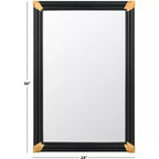 Miroir Bindie - 24.02 x 35.94 - MRR9021 - Naturel/Noir - Safavieh