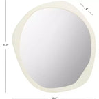 Miroir Rafla - 29 x 30 - MRR3069 - Ivoire - Safavieh