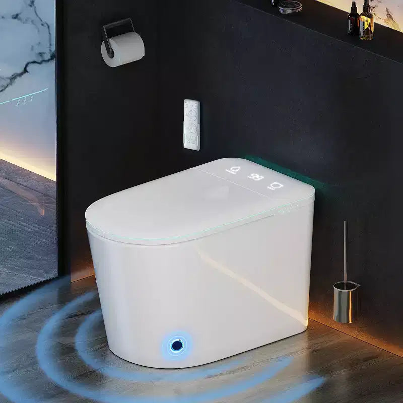 Toilettes intelligentes Dyonery, ouverture automatique du couvercle, bidet intégré, séchage à air chaud, stérilisation UV