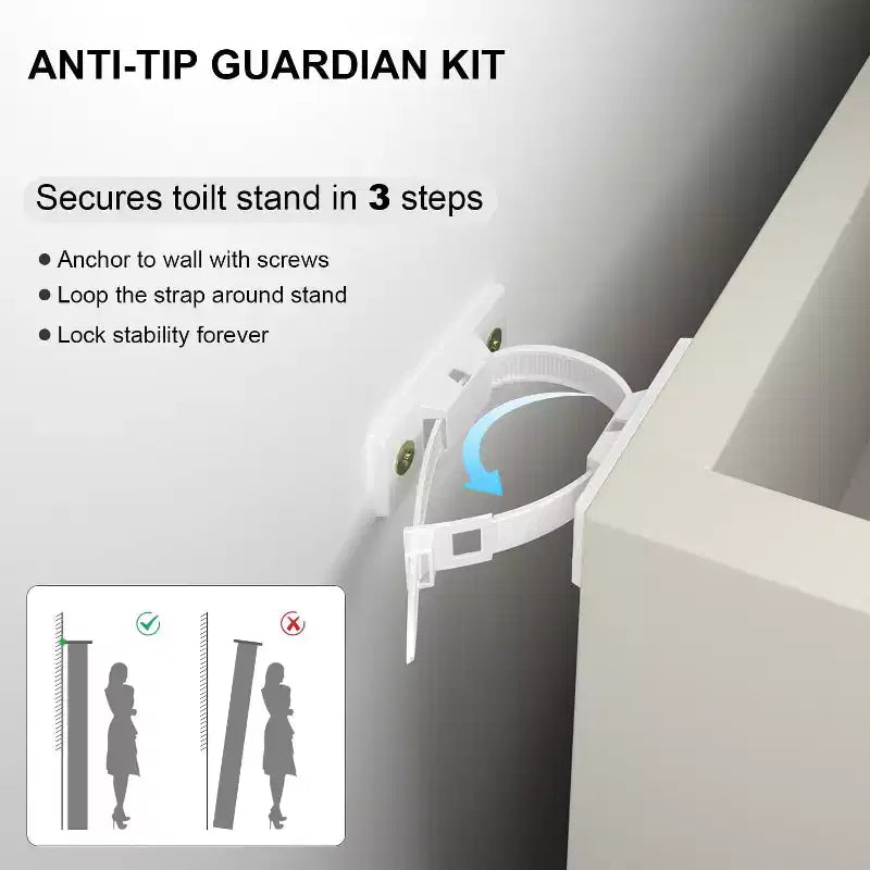 Meuble de rangement Dyonery au-dessus des toilettes, organisateur de salle de bain de style ferme peu encombrant avec porte-rouleau de papier toilette et étagère réglable