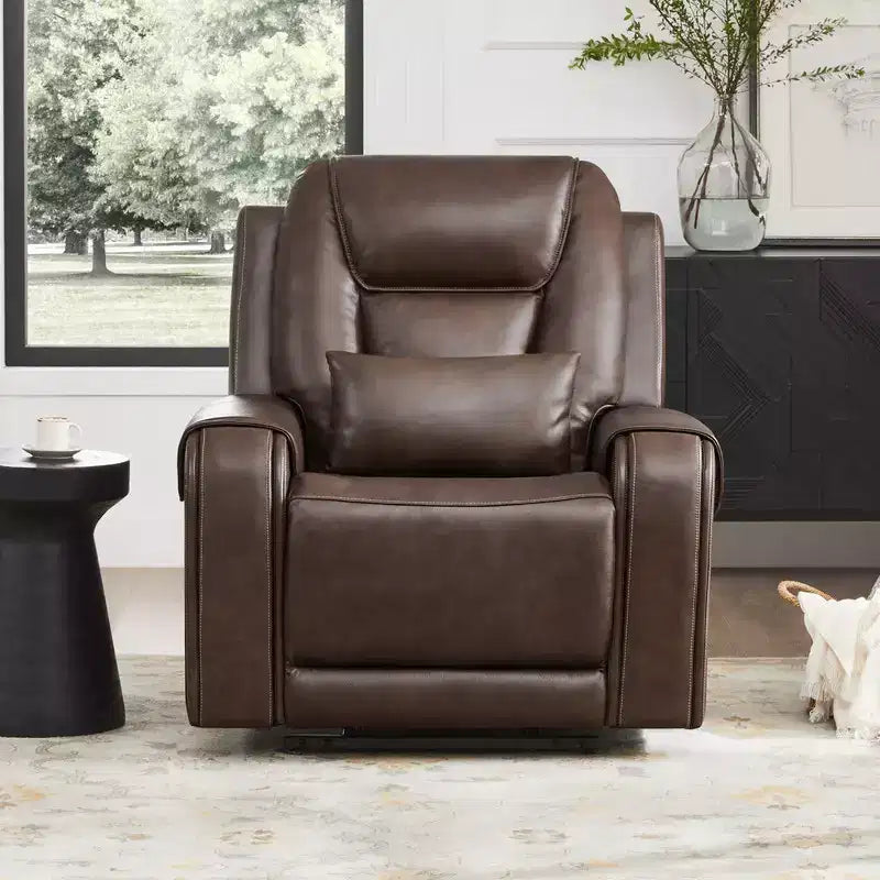 Fauteuil inclinable électrique releveur Spruce & Spring avec chauffage et massage pour personnes âgées