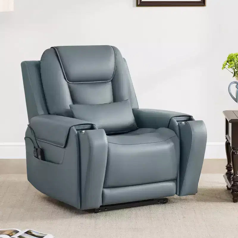 Fauteuil inclinable électrique releveur Spruce & Spring avec chauffage et massage pour personnes âgées