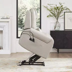 Fauteuil inclinable électrique releveur Spruce & Spring avec chauffage et massage pour personnes âgées
