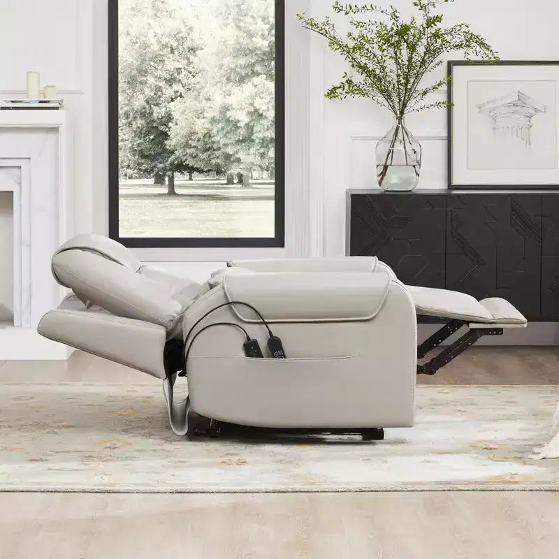 Fauteuil inclinable électrique releveur Spruce & Spring avec chauffage et massage pour personnes âgées