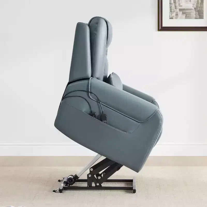 Fauteuil inclinable électrique releveur Spruce & Spring avec chauffage et massage pour personnes âgées
