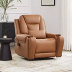 Fauteuil inclinable électrique releveur Spruce & Spring avec chauffage et massage pour personnes âgées