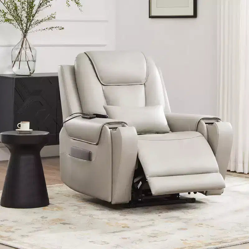 Fauteuil inclinable électrique releveur Spruce & Spring avec chauffage et massage pour personnes âgées