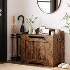 39,4 Pouces Coffre de Rangement en Bois, Coffre à Jouets avec Couvercles, Banc de Rangement d'Entrée avec Charnière de Sécurité, Supporte 158 kg, pour Salon, Chambre,, Bureau