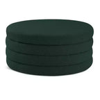 Meridian Furniture, Table basse en tissu bouclé Aphia