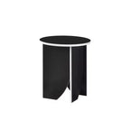 Kings Brand Furniture Table d'appoint ronde moderne Zoe, accessoire contemporain pour salon ou chambre à coucher