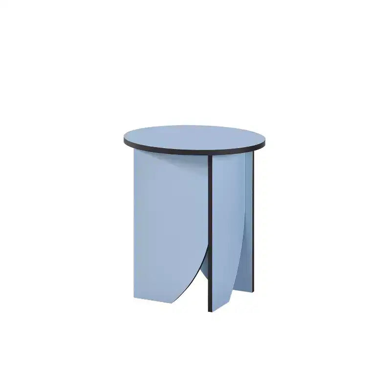 Kings Brand Furniture Table d'appoint ronde moderne Zoe, accessoire contemporain pour salon ou chambre à coucher