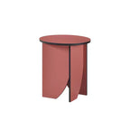 Kings Brand Furniture Table d'appoint ronde moderne Zoe, accessoire contemporain pour salon ou chambre à coucher