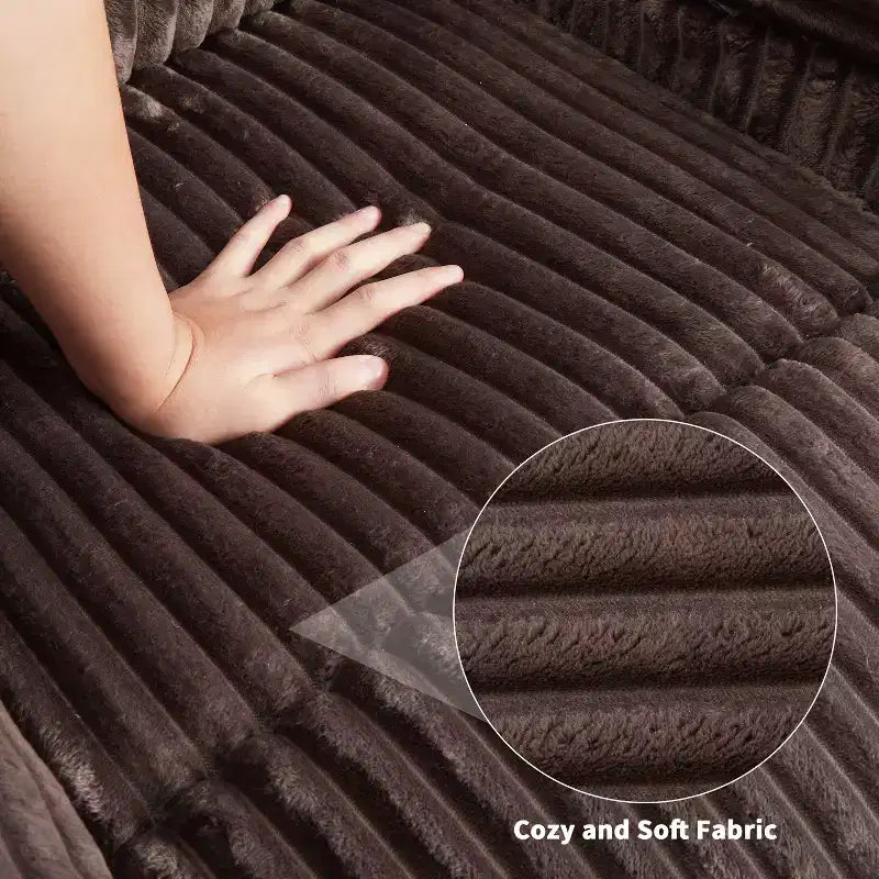 Fauteuil inclinable en velours côtelé, Canapé inclinable manuel avec poignée, accoudoirs rembourrés, rembourrage épais, poche latérale, capacité de 180 kg