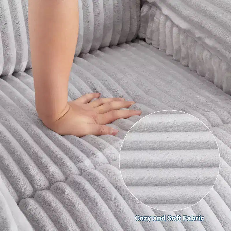Fauteuil inclinable en velours côtelé, Canapé inclinable manuel avec poignée, accoudoirs rembourrés, rembourrage épais, poche latérale, capacité de 180 kg
